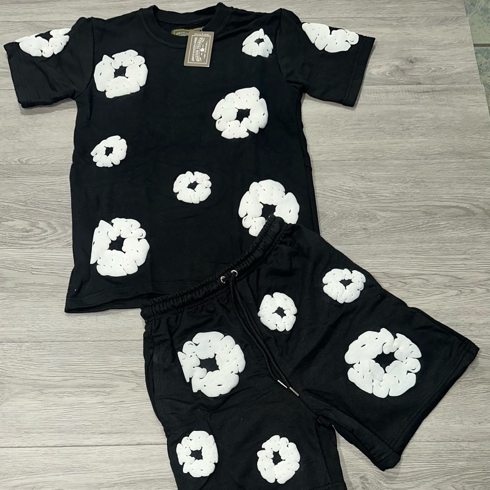 Denim tears short sets